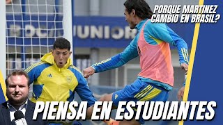 NOTICIAS DE BOCA HOY con La Mente en Estudiantes por la Liga Profesional y que paso en Brasil?