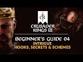 Intrigue: Hooks, Secrets & Schemes | CRUSADER KINGS 3 - Beginner's Guide 04