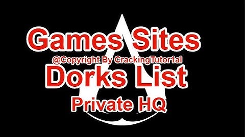 How To Make any Country Dorks ( HQ Dork ) With Proof