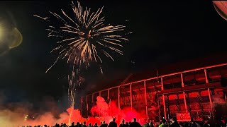 Vuurwerk 115 jaar Feyenoord - De Kuip