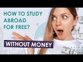 How to study abroad for free? How did I get degree in the UK with only $300 for application?