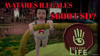 Second Life y su COSTOSOS AVATARES INFANTILES #roleplay #roleplayinggames #curiosidades