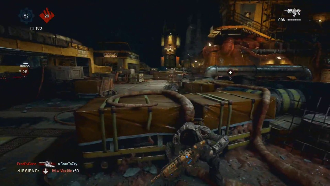 GOW4 - Shotgun Dominance - King of the Hill on Lift