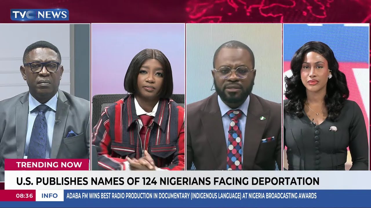 Trending Now | U.S. Publishes Names Of 124 Nigerians Facing Deportation + More