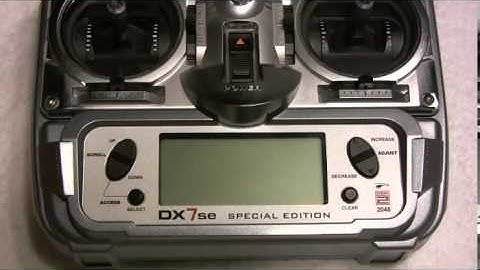 Navigating the DX7 System Menu