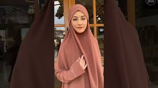 Set Abaya Gamis Syari Hijab Tutorial Bergo Anti Tembem Wa 081235761505