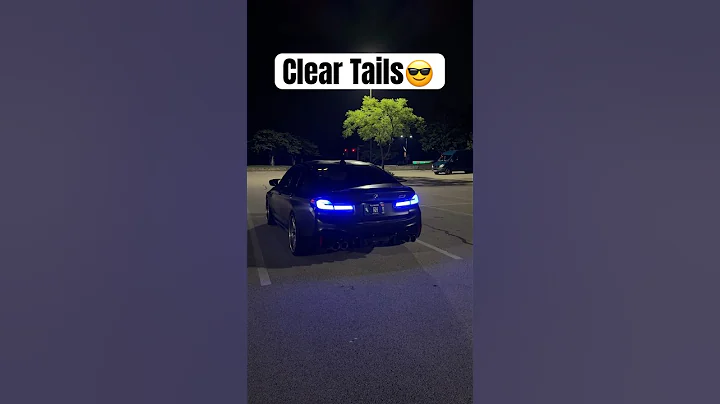 CLEARS😍 #bmw #m5 #f90 #cleartails #taillights