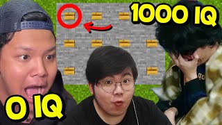 Gw Paksa Youtuber Dengan IQ Terendah & Tertinggi Kerjasama di Teka Teki Minecraft