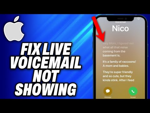 How To Fix Live Voicemail Not Showing on iPhone iOS 17 (2025) - Easy Fix