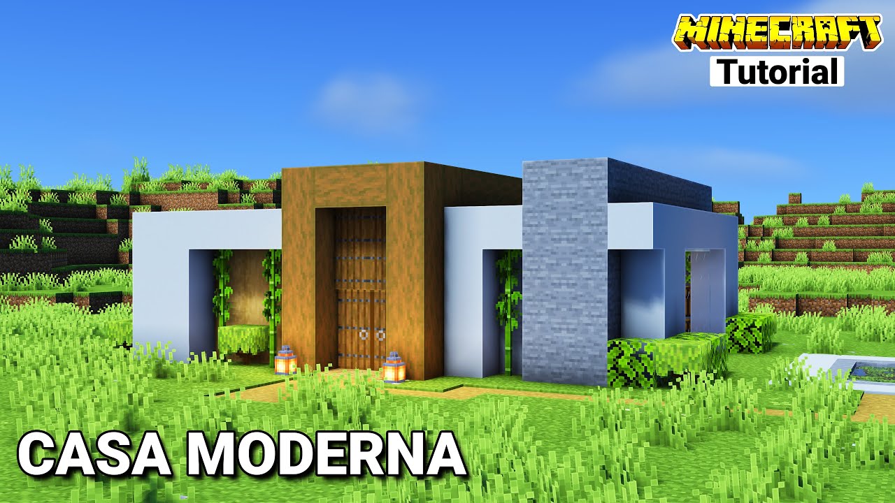 Casa moderna para sobrevivência #fy #minecraft