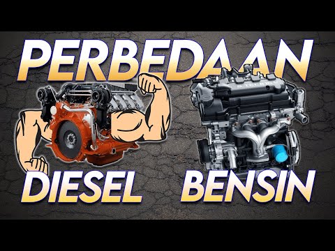 PERBEDAAN MESIN DIESEL DENGAN MESIN BENSIN!! #diesel #bensin #mesin #mobil #bahanbakar