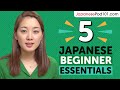 Learn Japanese: 5 Beginner Japanese Videos You Must Watch