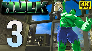 HULK 2003 - Betrayal Walkthrough - Gameplay PART 3 FULL GAME No Commentary [4K 60FPS] (PC UHD)