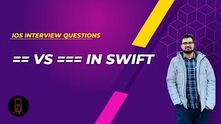 == vs === in Swift || Equality vs Identity || iOS interview Questions