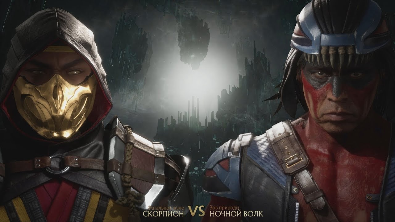 Mortal Kombat 11 - Scorpion vs Nightwolf - YouTube