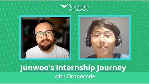 Junwoo’s Internship Journey with Dronecode