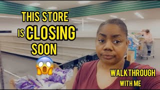 THIS STORE IS CLOSING NOW…WALKTHROUGH OF CLOSING DOLLAR STORE (Mighty Dollar)