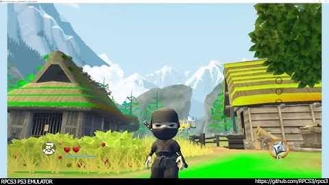 RPCS3 PS3 Emulator - Mini Ninjas Ingame! OGL (b70a1edb)