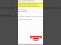 List extending code....|| subscribe for more