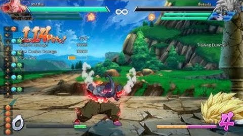 DRAGON BALL Fighter Z Bardock TOD New Spark Loop 2 Meter Corner