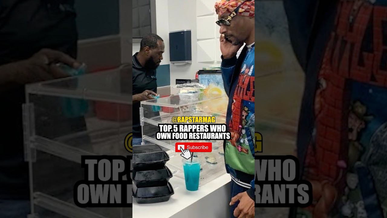 Топ-5 рэперов, владеющих ресторанами… 👌🏽👀💯 