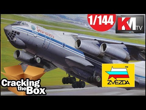 Zvezda IL-76MD Russian Strategic Airlifter (1/144)
