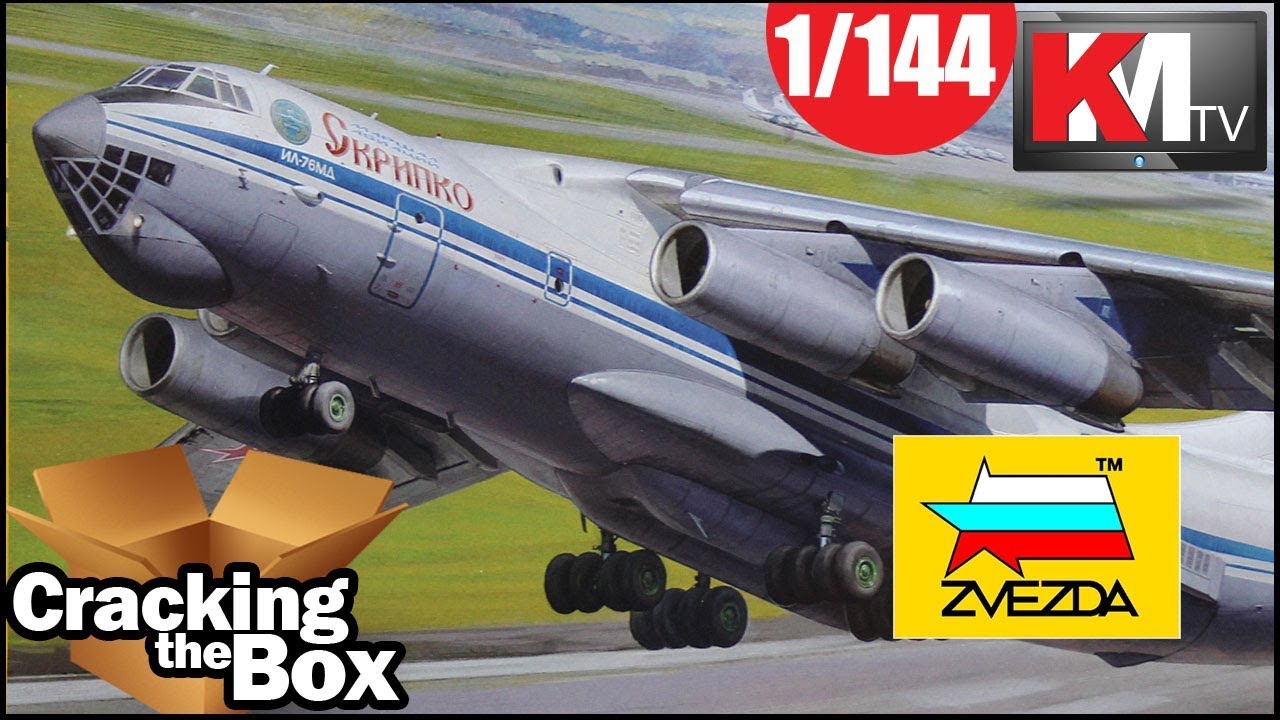 Zvezda IL-76MD Russian Strategic Airlifter (1/144) - YouTube