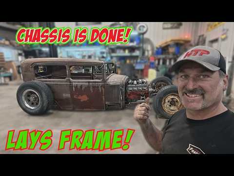 Finishing up the Custom Model A Chassis!