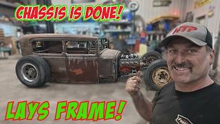 Finishing up the Custom Model A Chassis!