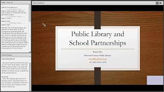 School & Public Library Partnerships:  Easy Ideas and Best Practices 10-24-2017