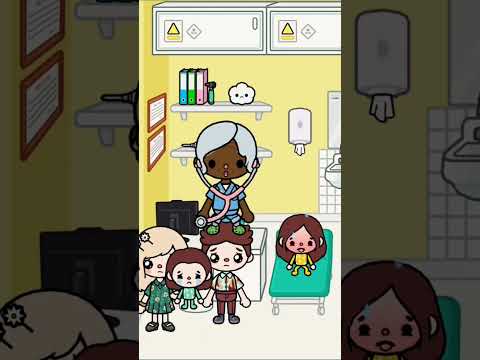 My Twin Sis Cut Her Hair For Me Toca Life Sad Story Shorts Short