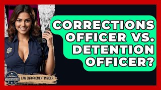 Corrections Officer Vs. Detention Officer? - Law Enforcement Insider