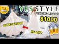 YESSTYLE WEDDING DRESS HAUL | TRYING ON CHEAP WEDDING DRESSES FROM YESSTYLE 2020