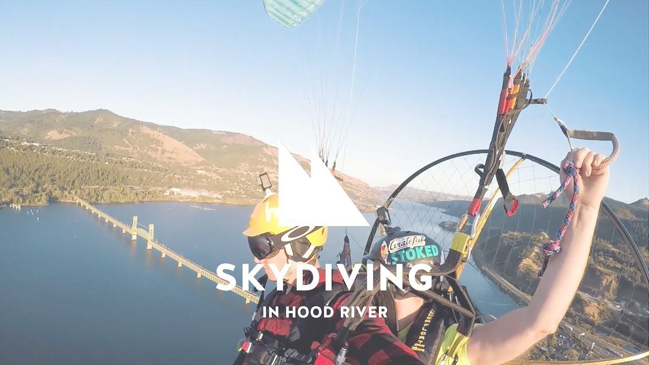 Noir Matter - Quark Stabilizer- Skydiving above the Hood River