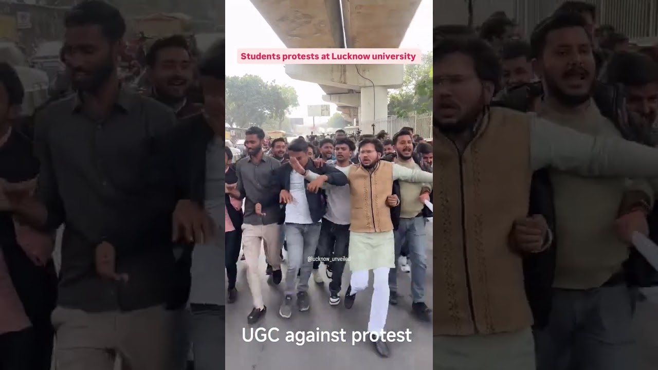 UGC against protest BJP 