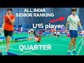 Quarter  yonexsunrise all india senior ranking tournament hariyana tanvi sharma vs unnati hooda