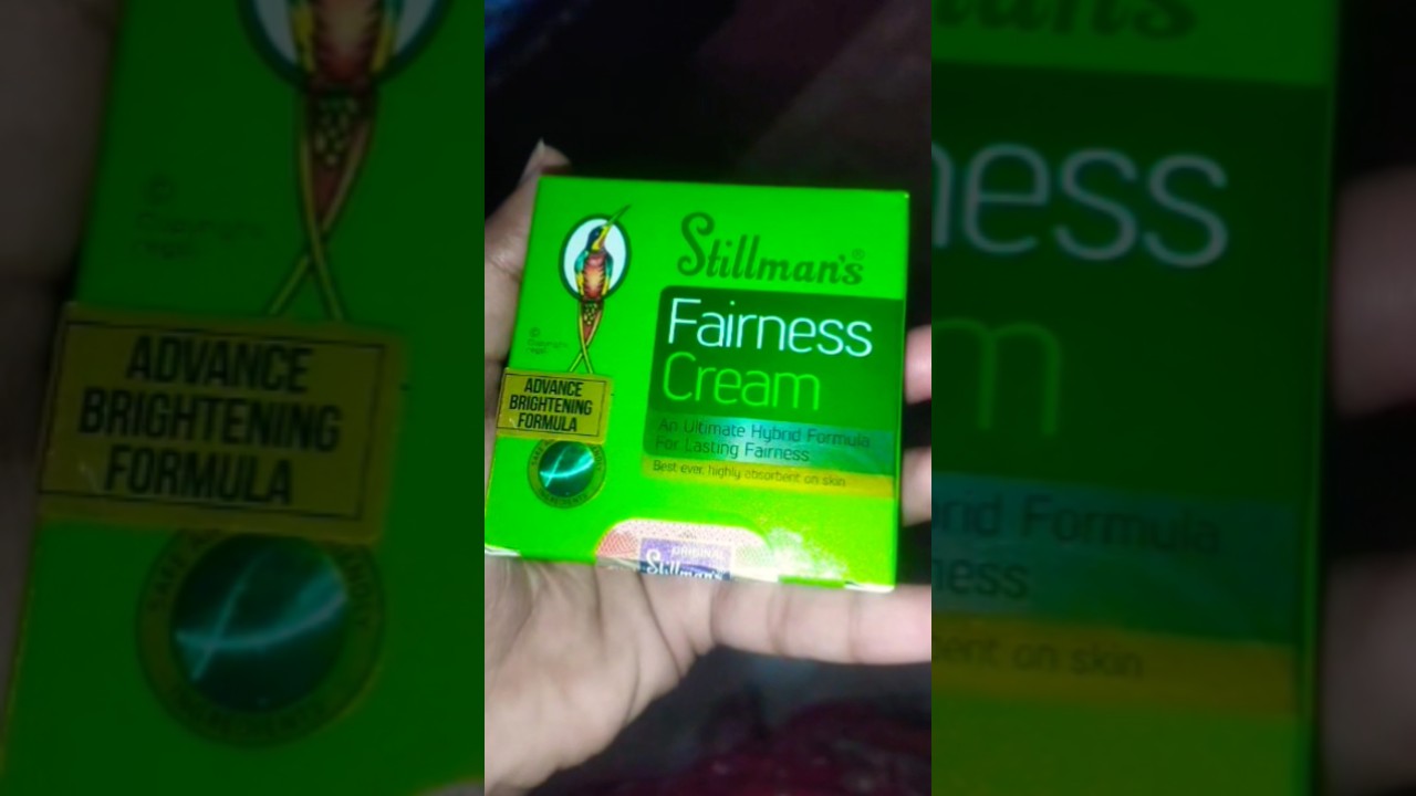 Stillman's fairness cream for skin whitening and frackles 