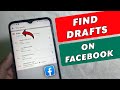 How to Find Drafts on Facebook App - Full Guide