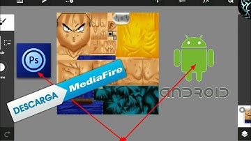 Tutorial how to change texture On  photoshop touch IN Android DBZ TTT ISO + Download PhotoshopTouch