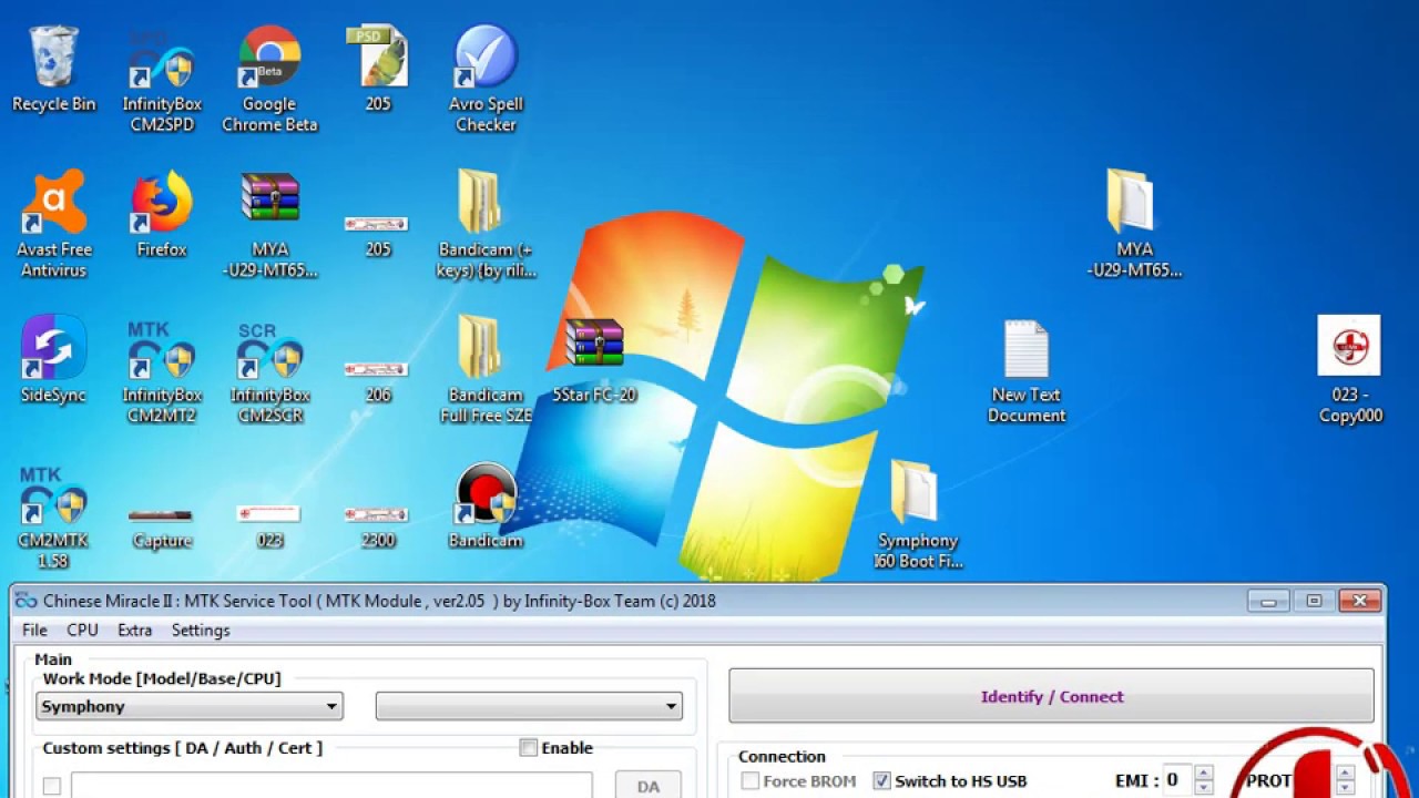 Symphony I60 Boot Fail fix And Frp Reset by Cm2 2019