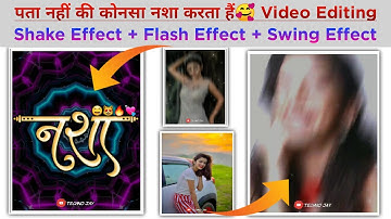 Alight motion Shake effect + squeeze effect + Swing effect status editing || new video editing ||