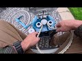 Replacing the pool, shark drive belt and gear 