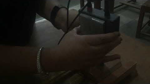 Experiment to verify inverse square law by photo-cell