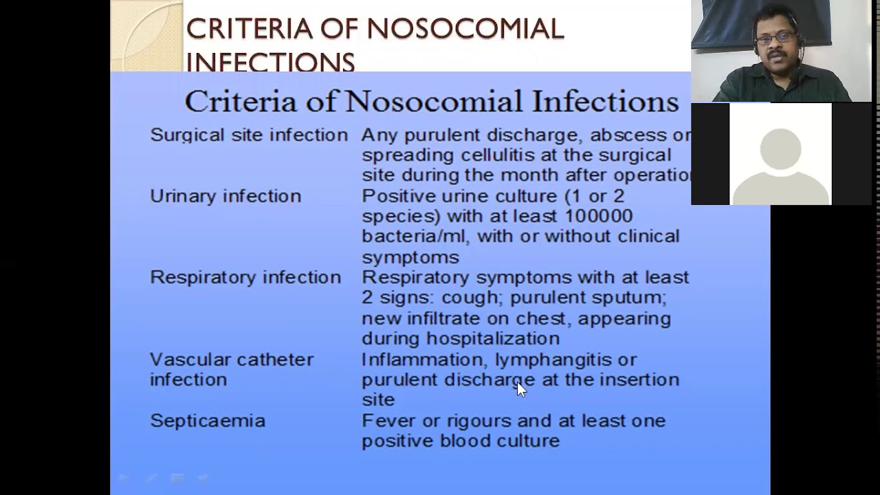 Lecture on Infection Control Committee in Hospital Part1 YouTube