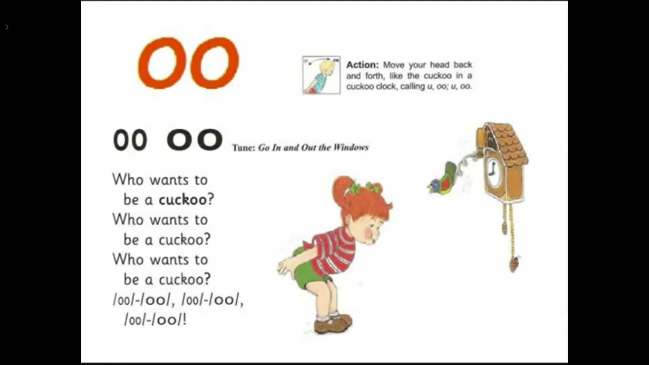 Jolly Phonics -00 -oo