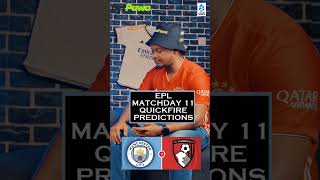 EPL Matchday11 QUICK FIRE Correct Score Predictions  FT Fulham vs Man United, Newcastle vs Arsenal
