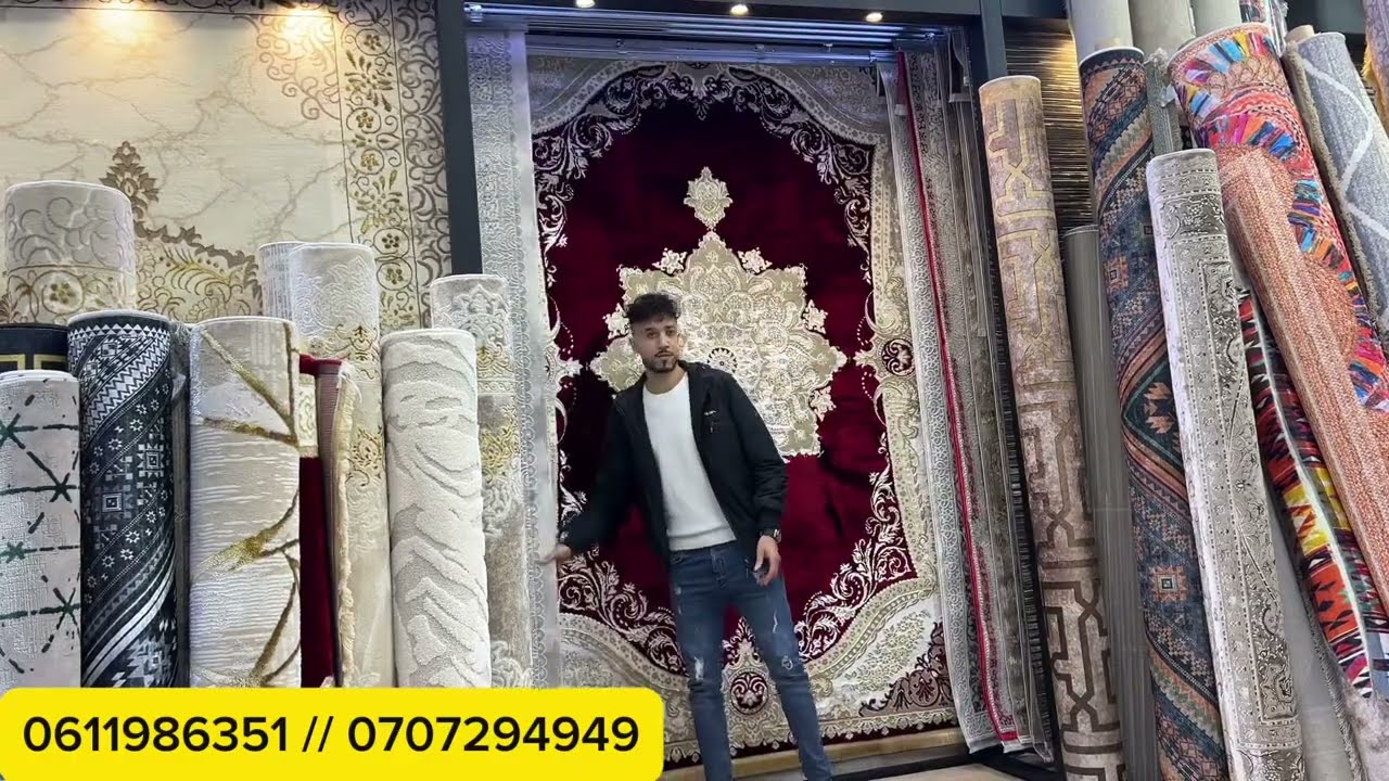 زرابي تركية أصلية بزواقات رائعة والتوصيل لجميع المدن 🥇#tapis #tapis_moderne