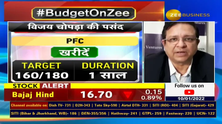 Vijay Chopra Budget Pick - Stock Which will good r...