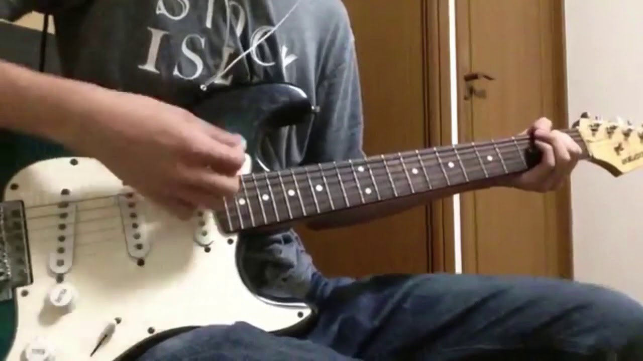RHCP wet sand guitar cover YouTube
