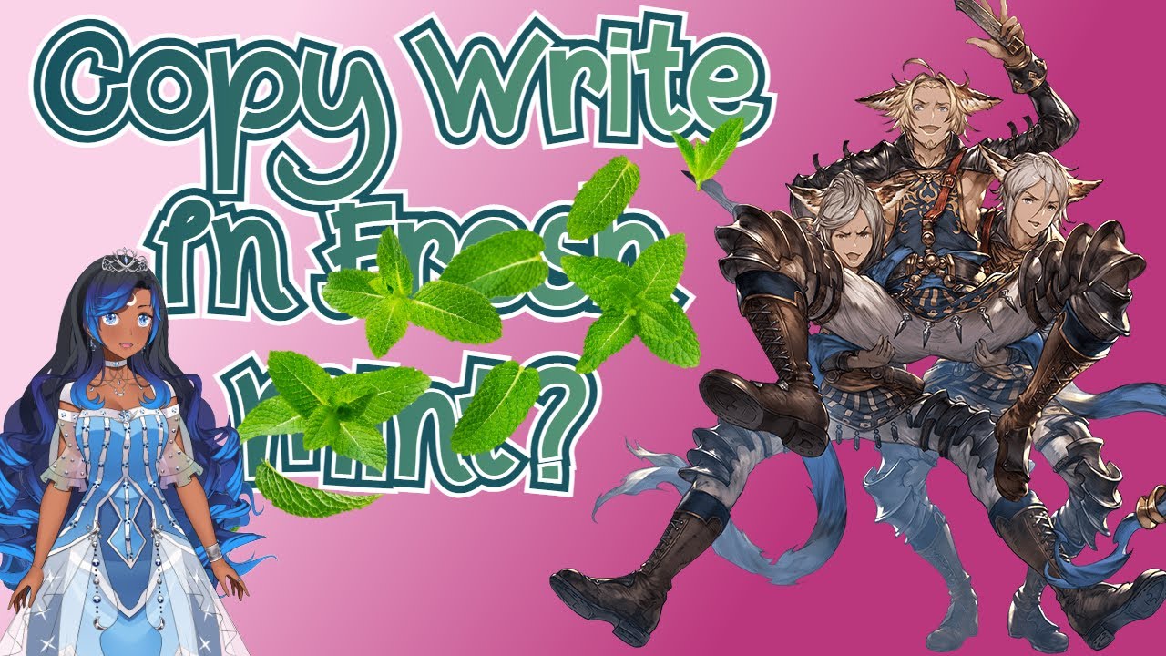 Copy Write In Fresh Mint YouTube